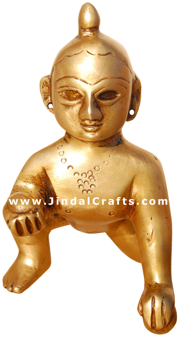 Laddoo Gopal Bal Gopal Krishna Idol Indian Hindu God