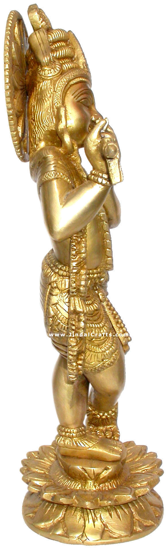 Indian Lord Krishna Hindu Religious Handicraft Art