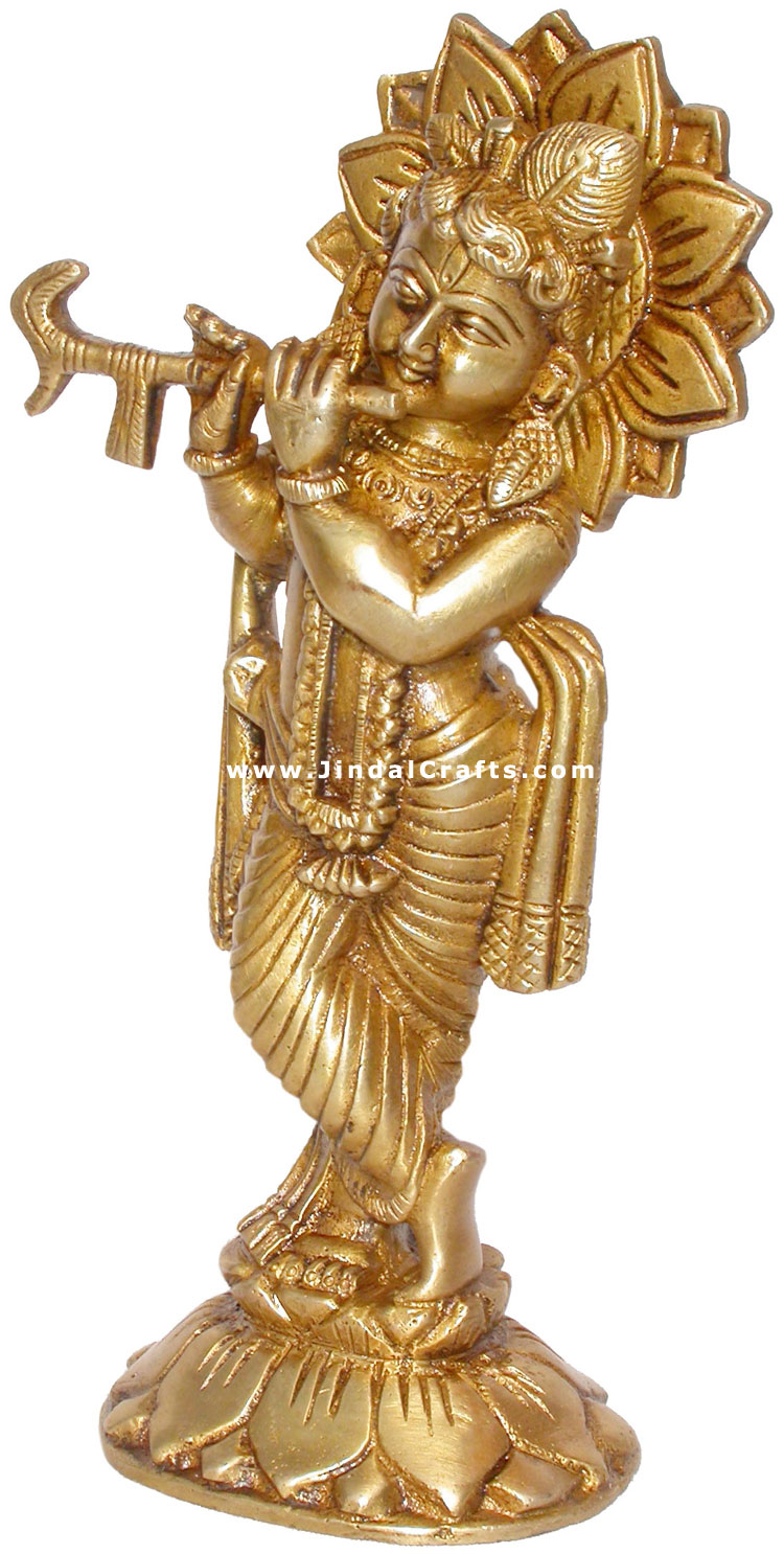 Hindu God Krishna Hindu Religious Handicrafts India Art