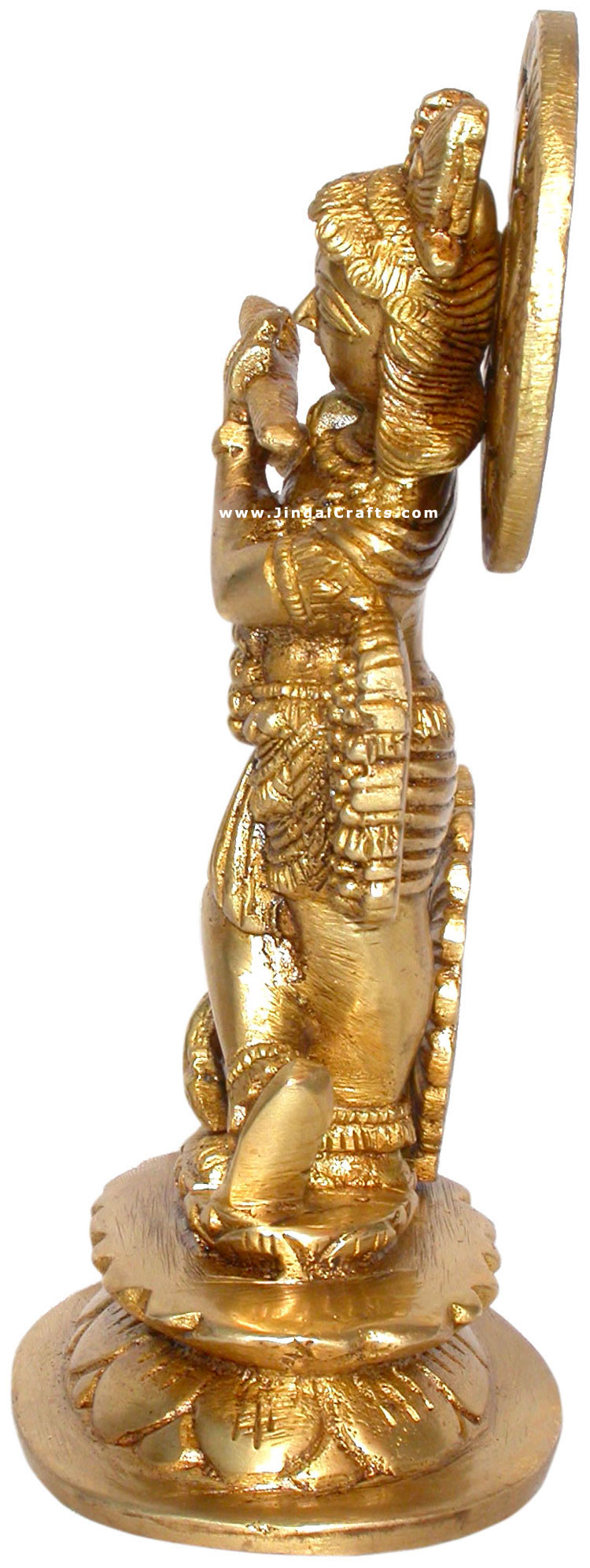 Lord Krishna Flute Hindu Religious Sculpture India Art