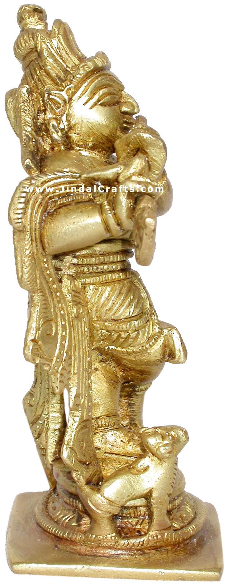 Lord Krishna Hindu Religious Staute Indian Handicraft