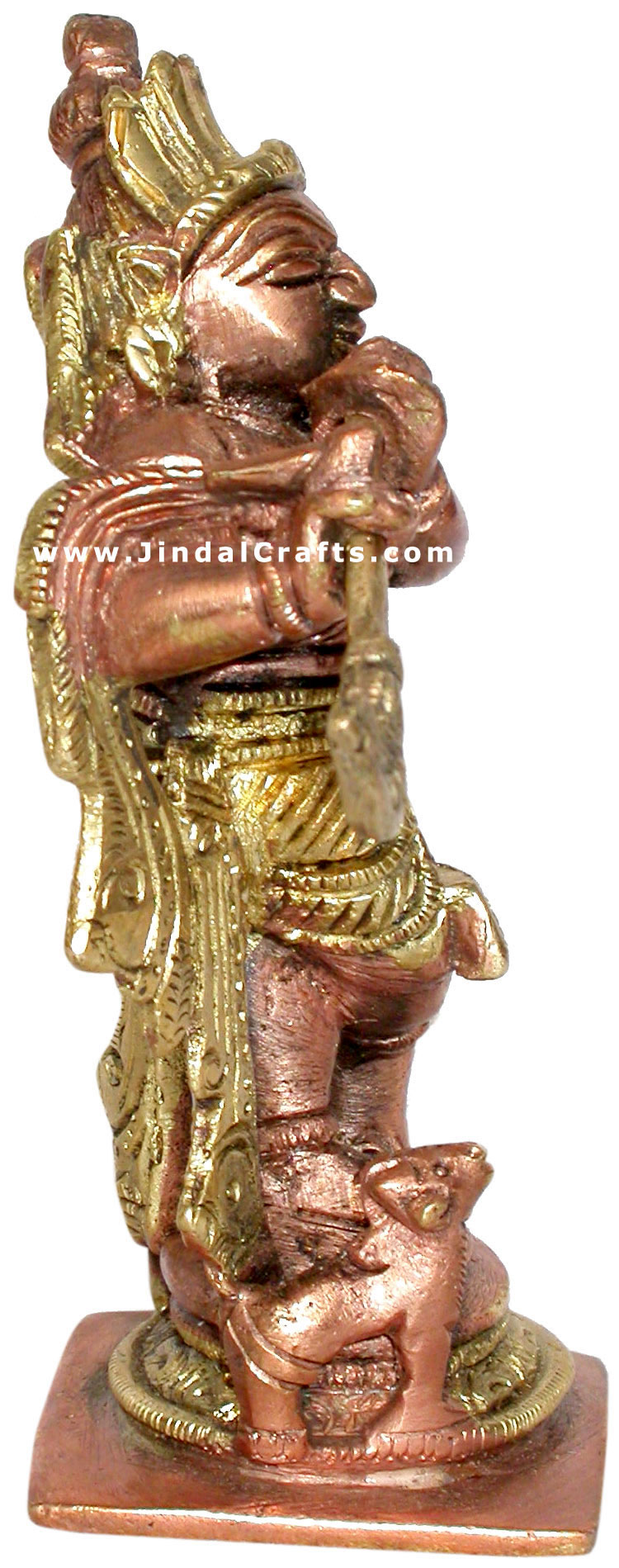Lord Krishna Hindu Religious Staute Indian Handicraft