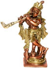 Lord Krishna Hindu Religious Staute Indian Handicraft