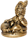 Bal Gopal Makhan Krishna - Hindu Religious Statue India