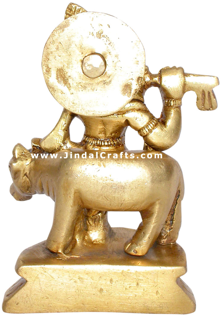 Lord Krishan - Hindu God Statue Indian Handicrafts Art