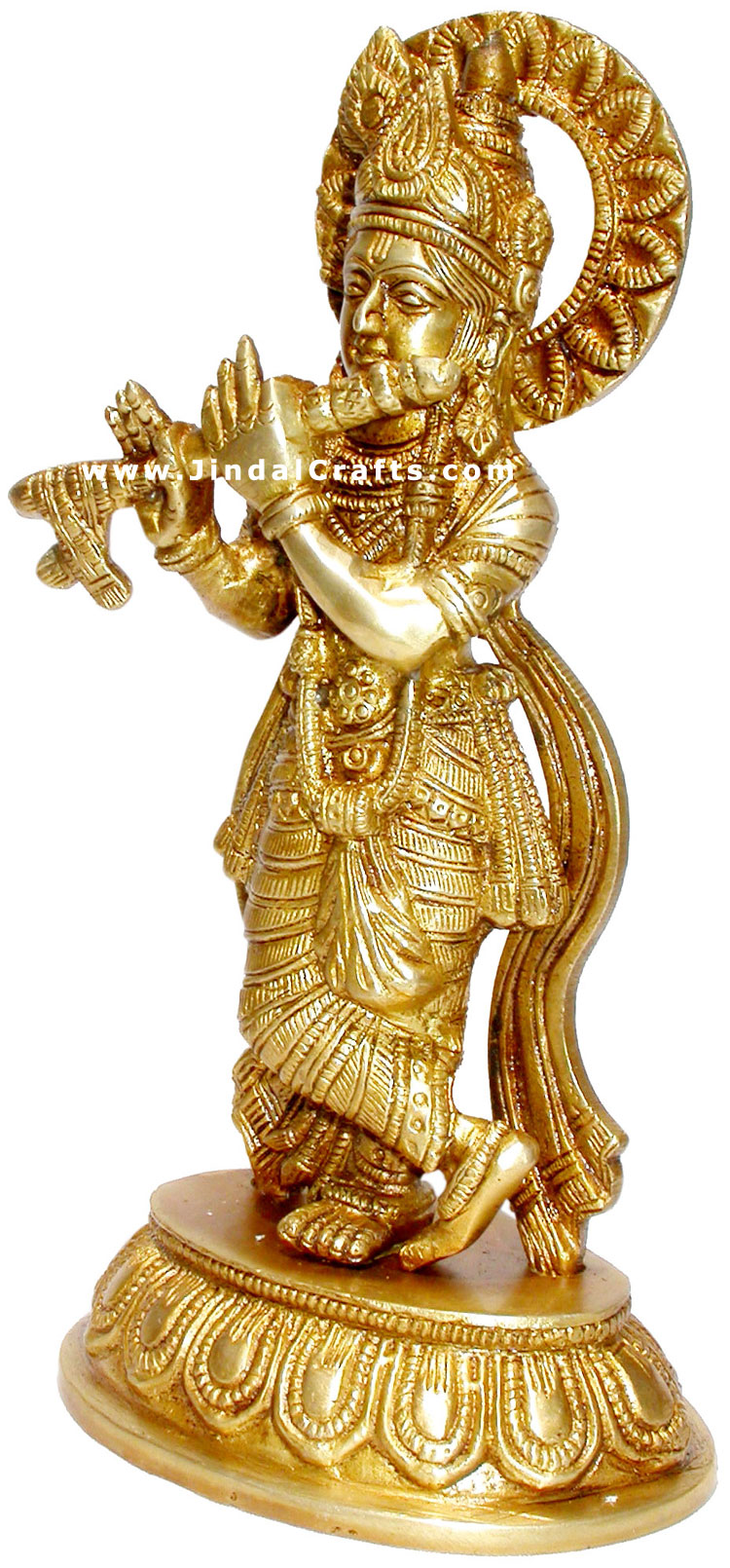 Lord Krishana Indian God Statue Religious Handicraft Art Idol Statue Handicrafts
