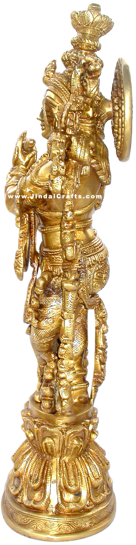 Lord Krishna Exclusive Piece of Brass Religious Statue Figurine Idol Collectible