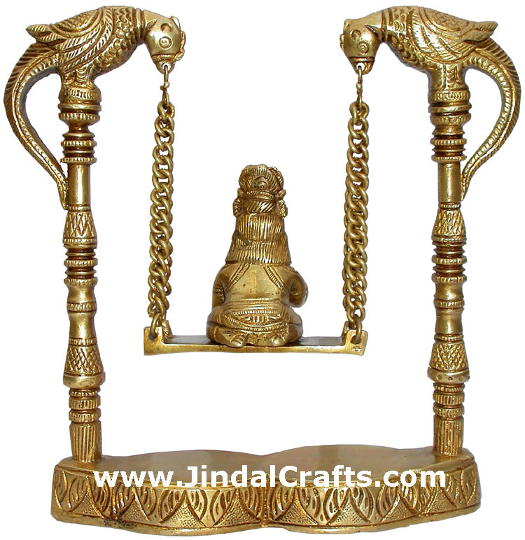 Krishna Swing Jhoola Khatu Shyam Bihari Makhan Chor Handicrafts Arts