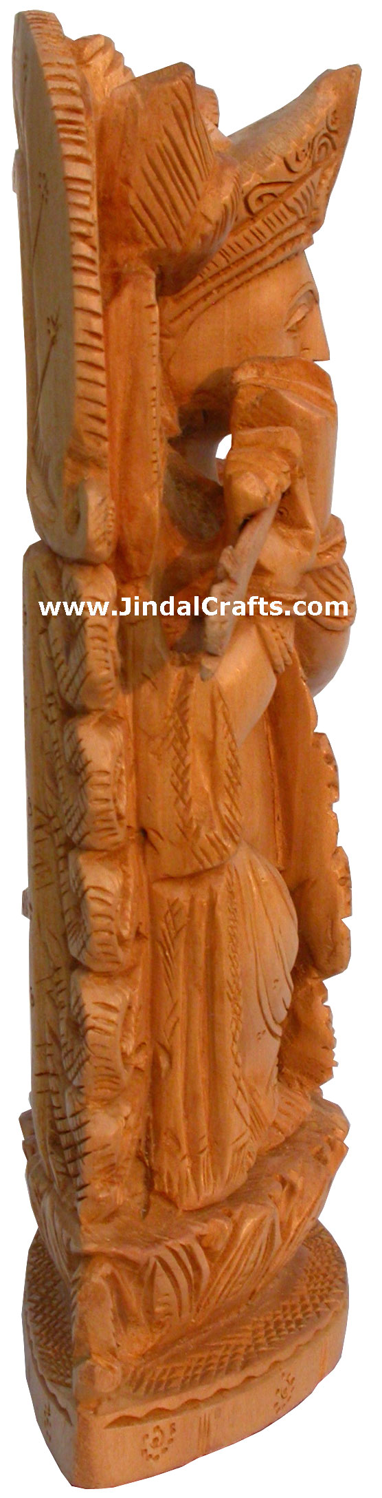 Krishna Hand Carving India Religious Sculptures Crafts