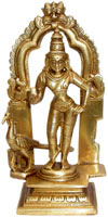 Lord Kartikeya Indian God Hindu Religious Sculptures Handicrafts Crafts Arts