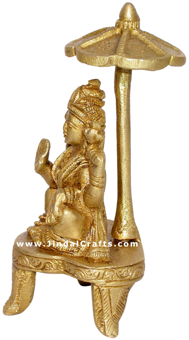 Hindu Goddess Laxmi - India Religious Sculpture State
