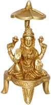 Hindu Goddess Laxmi - India Religious Sculpture State