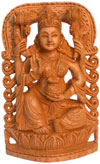 Lakshmi Hand Carving India Religious Sculptures Crafts