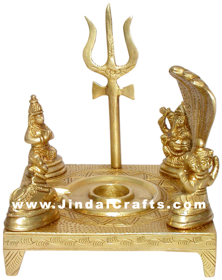 Shiva Brahma Ganesh Nandi Vishnu Indian Gods Sculptures