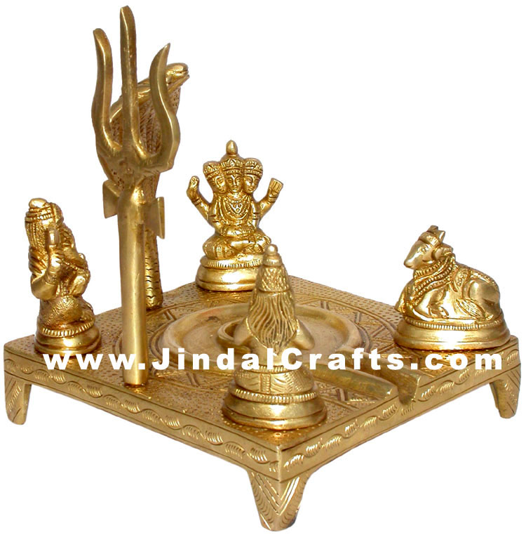 Shiva Brahma Ganesh Nandi Vishnu Indian Gods Sculptures