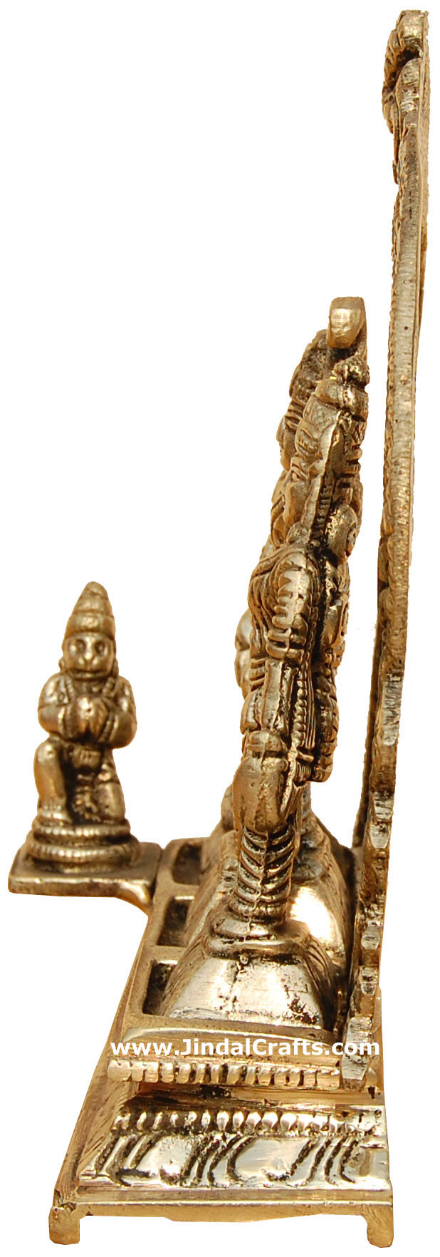 Hindu Deities Ram Sita Laxman India Brass Carving Arts