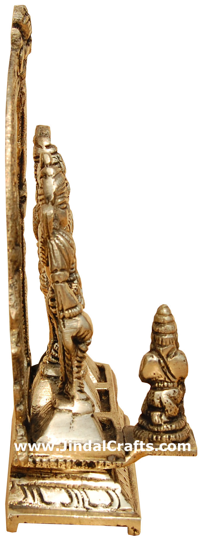 Hindu Deities Ram Sita Laxman India Brass Carving Arts
