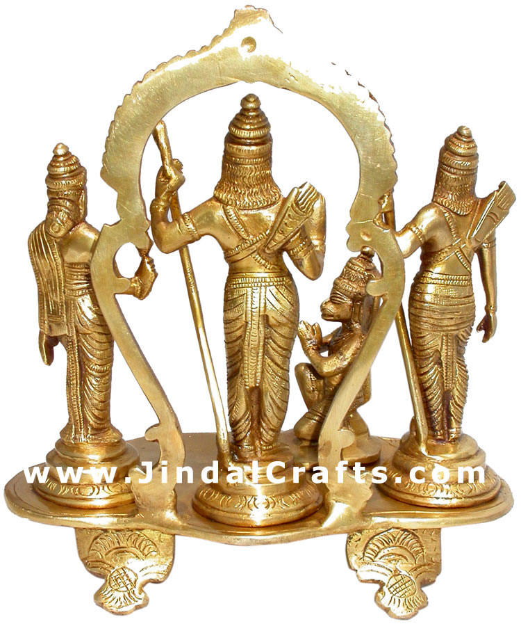Rama Family Rama Sita Laxman in Ram Darbar Indian Gods