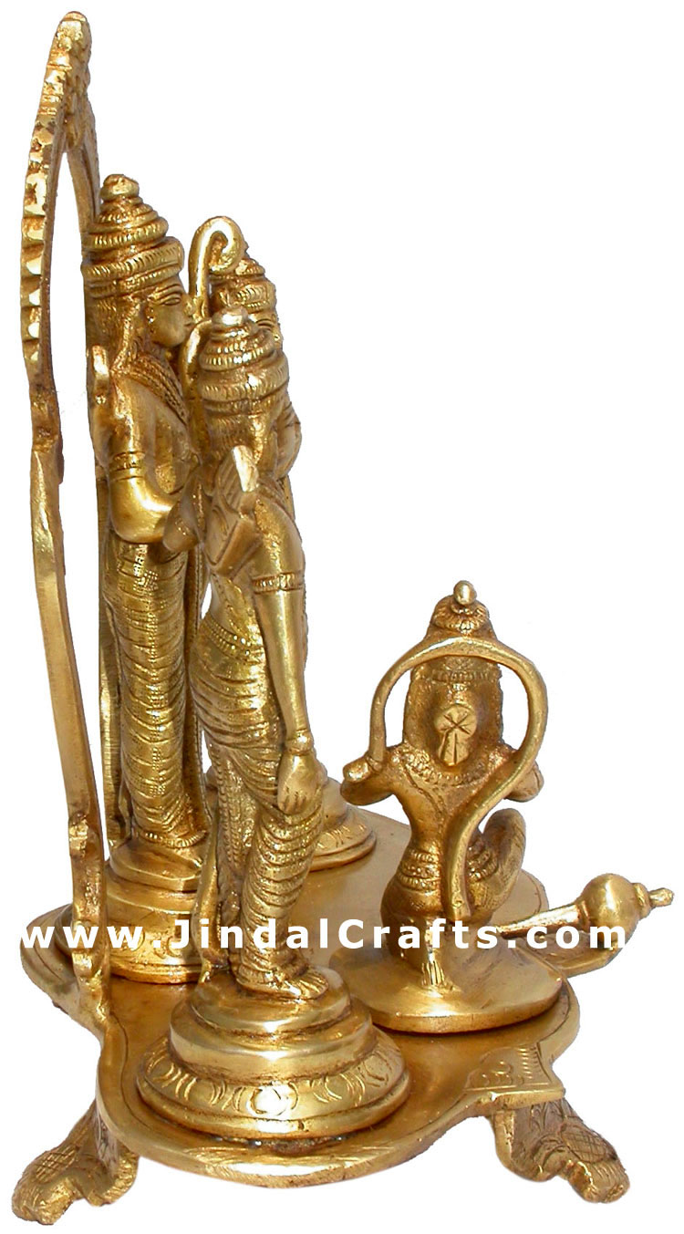 Rama Family Rama Sita Laxman in Ram Darbar Indian Gods