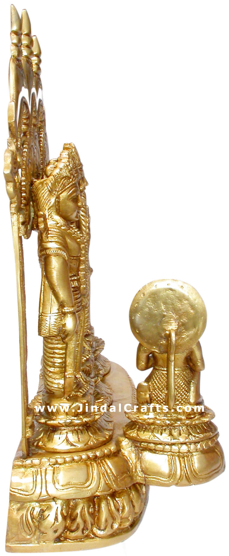 Ram Darbar - Brasd Carving Indian God Religious Statue