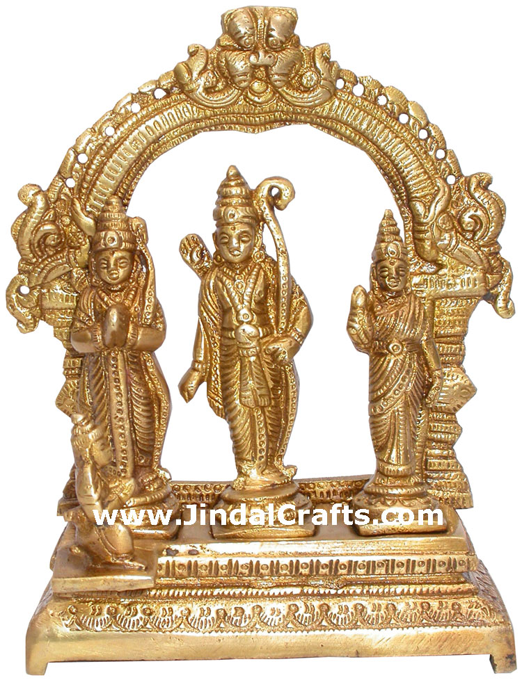 Ram Darbar Ram Seeta Luxman Hindu Idol Statues Crafts