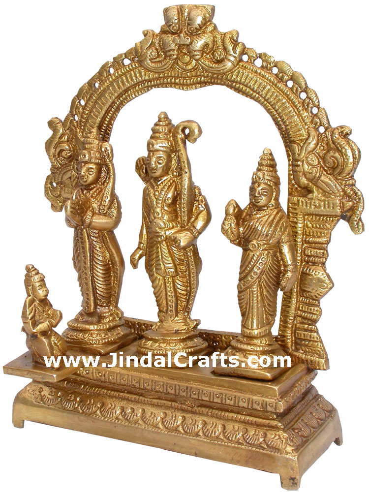 Ram Darbar Ram Seeta Luxman Hindu Idol Statues Crafts