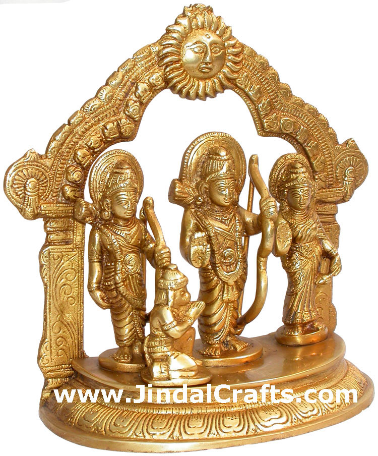 Ram Darbar Ram Site Lakshman Hanuman Hindu God Statues