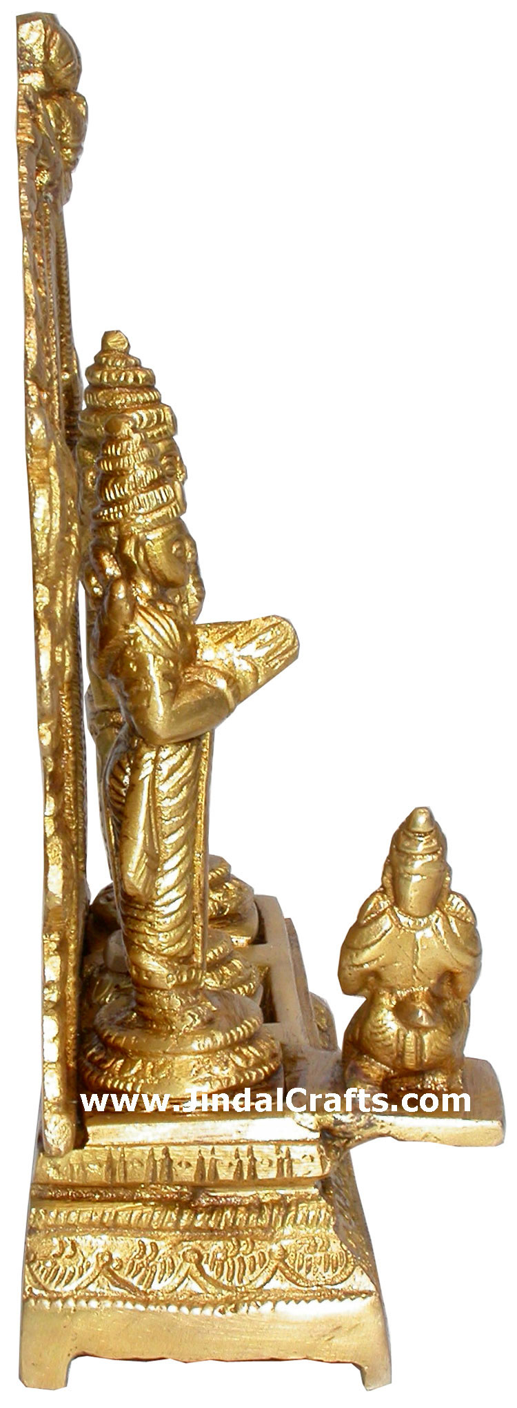 Handmade Brass Statue of Ram Darbar India Brassware Handicraft Art Craft