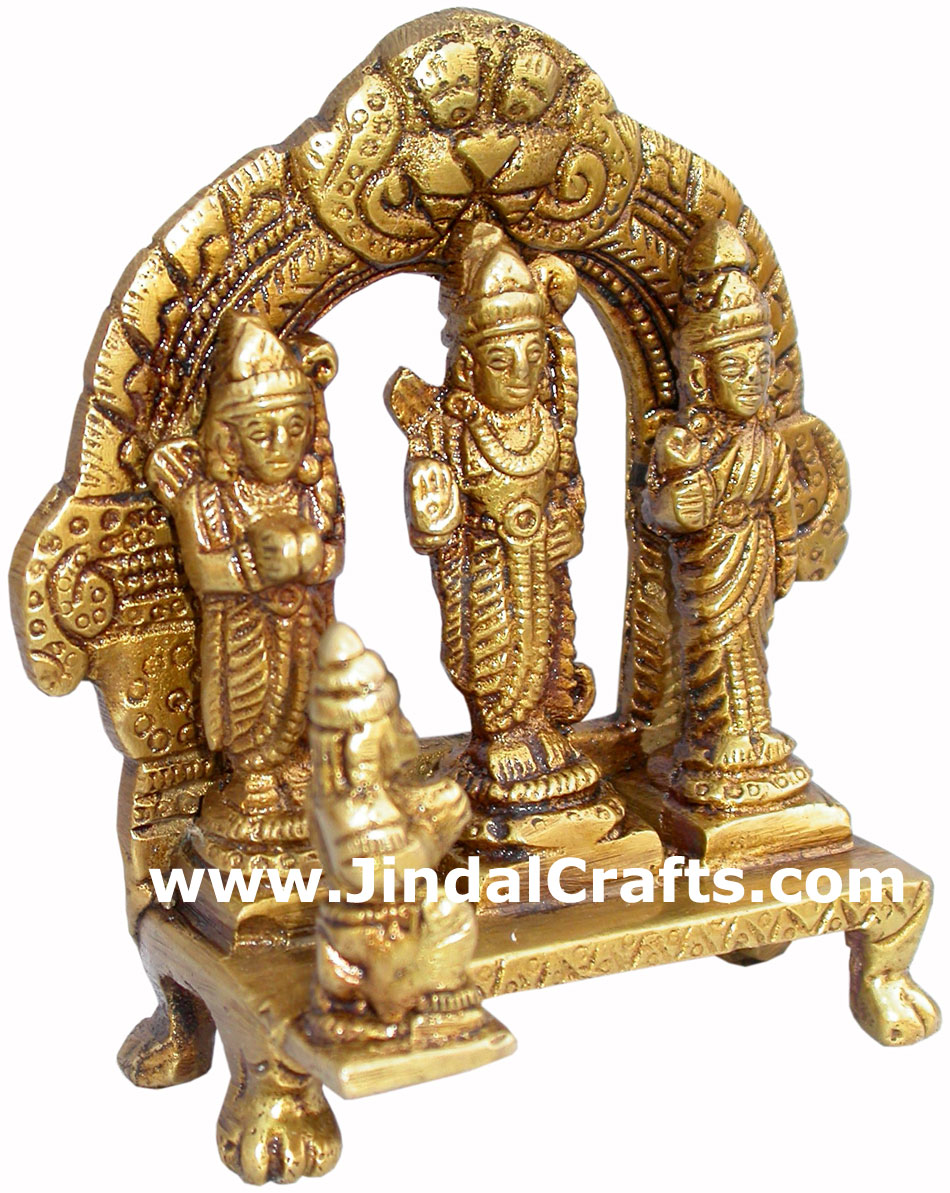 Ram Darbar - Hand Carved Indian Art Craft Handicraft Home Decor Brass Figurine