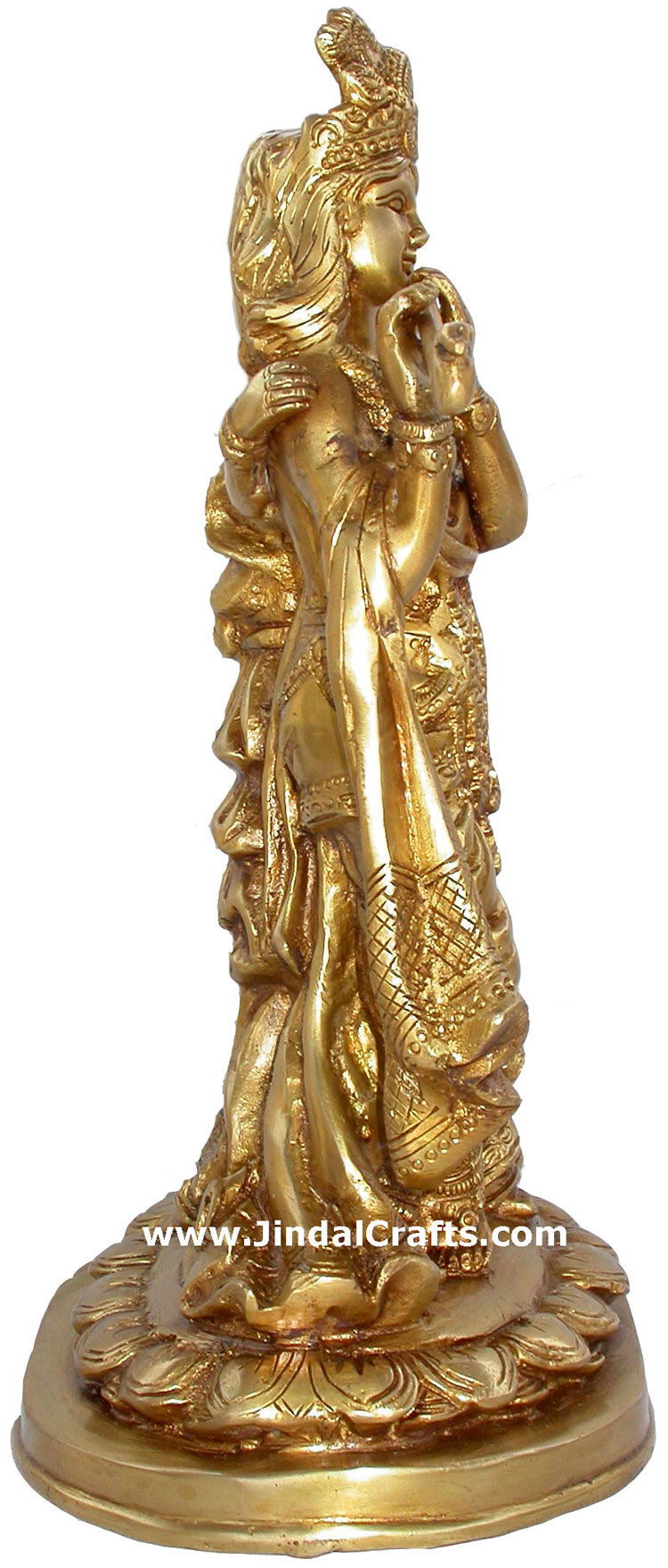 Radha Krishna Indian God Goddess Sculptures Handmade Hindu Religious Figure