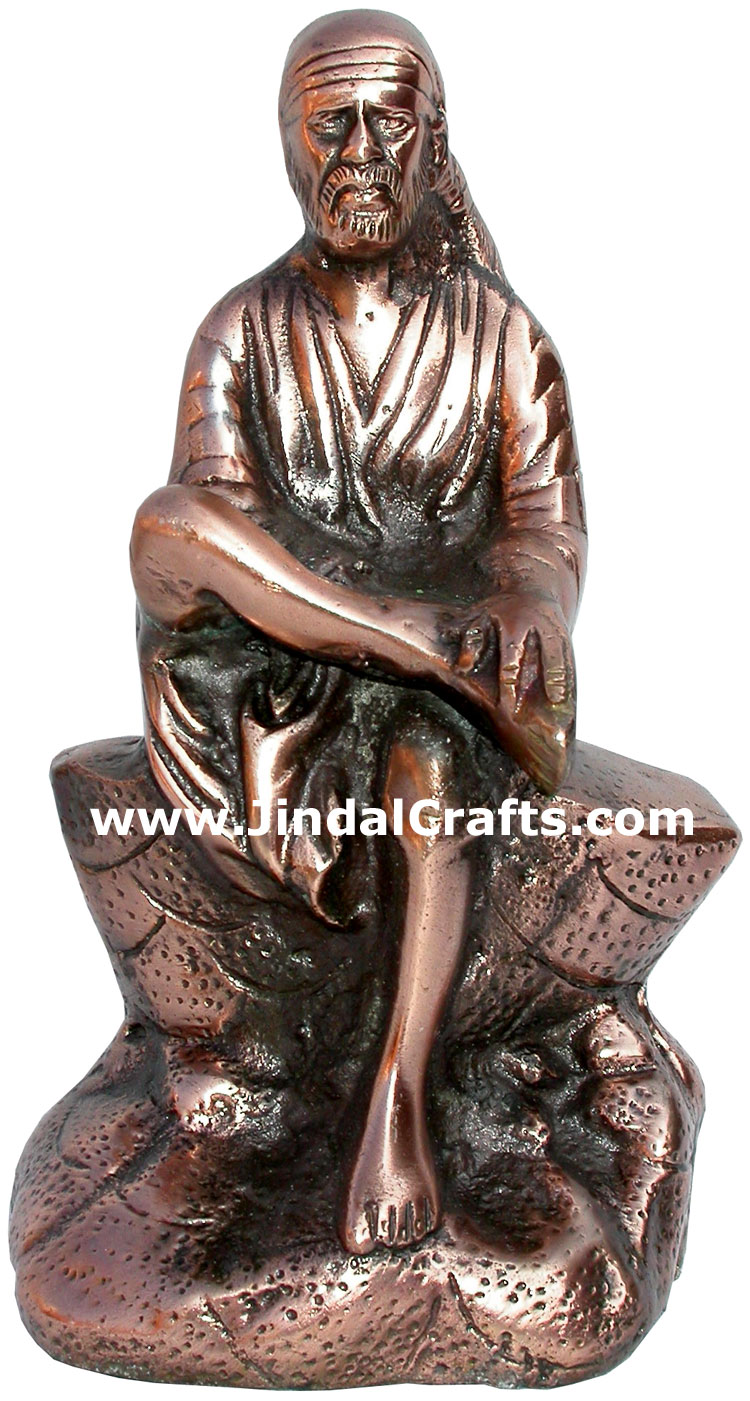 Sai Baba Statues Idols Figurines Sculptures Metal Arts