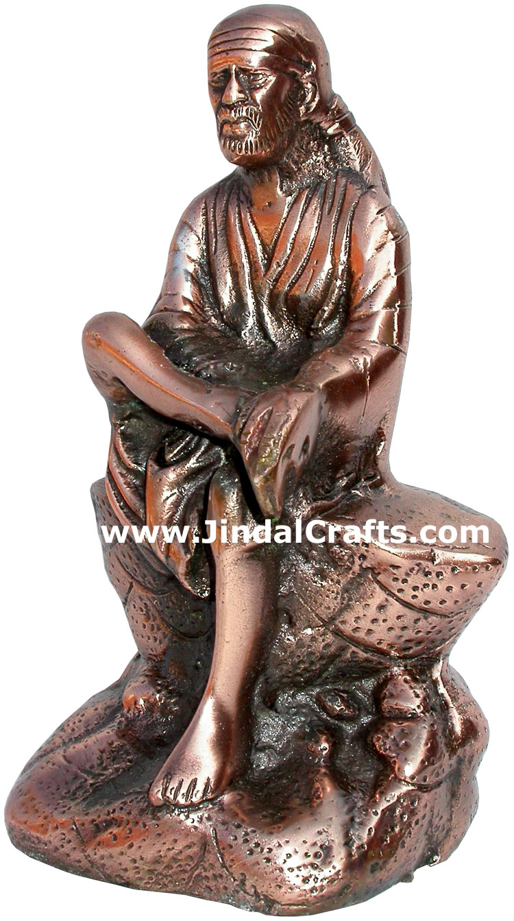 Sai Baba Statues Idols Figurines Sculptures Metal Arts