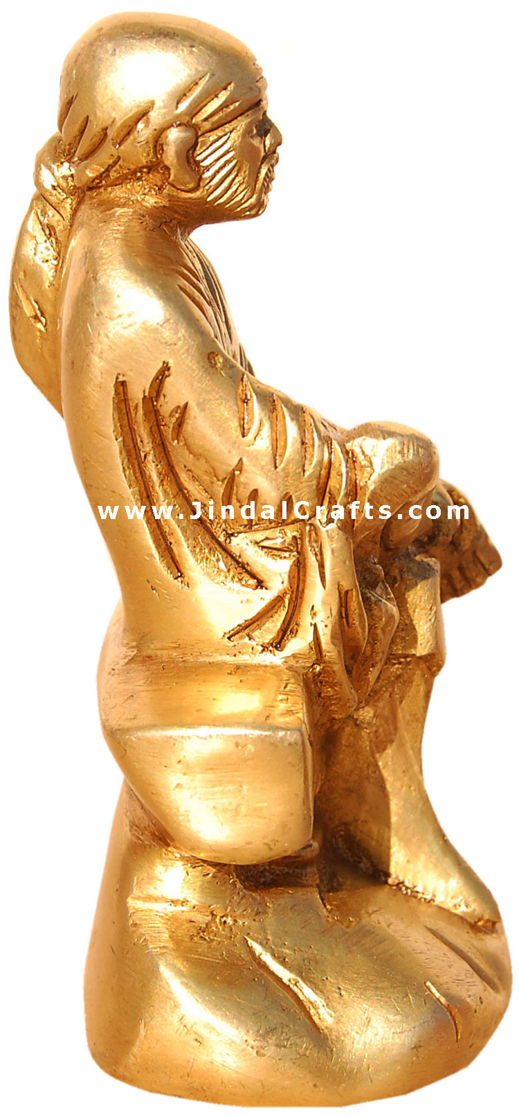 Sai Baba - Hindu Religion God Sculpture made from Brass
