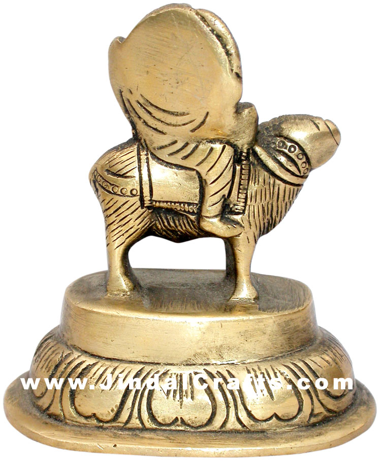 Shani Indian God Brass Idols Hand Crafted Sculptures