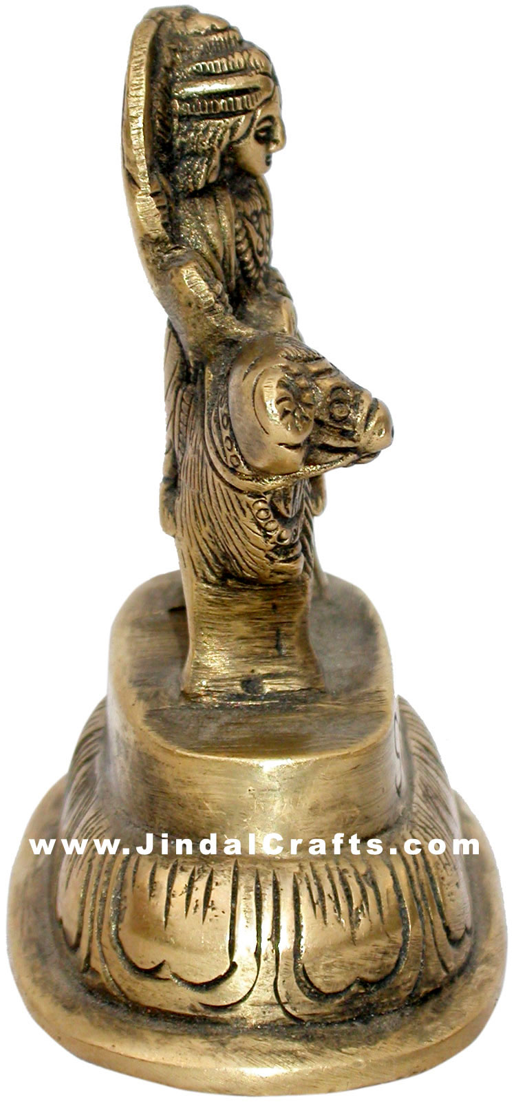 Shani Indian God Brass Idols Hand Crafted Sculptures