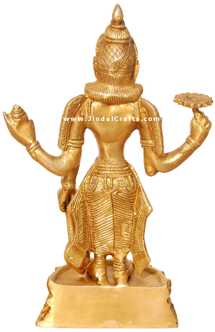 Sat Narayan - An Avatar of Hindu God Vishnu Indian Art