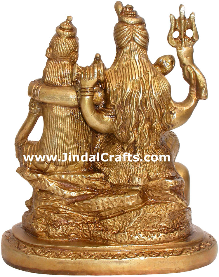 Hindu Deities God Shiva Family Paevati Ganesha India