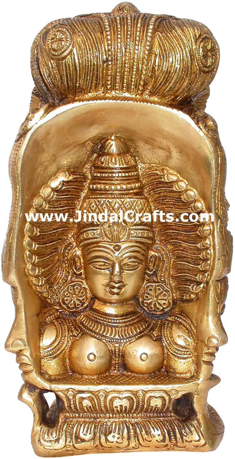 Masterpiece Exclusive Hindu Deity Shiva Parvati India Brass Statue Idol Figure
