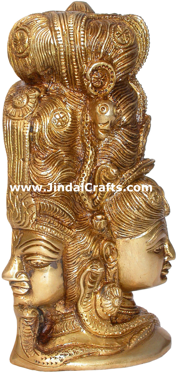 Masterpiece Exclusive Hindu Deity Shiva Parvati India Brass Statue Idol Figure