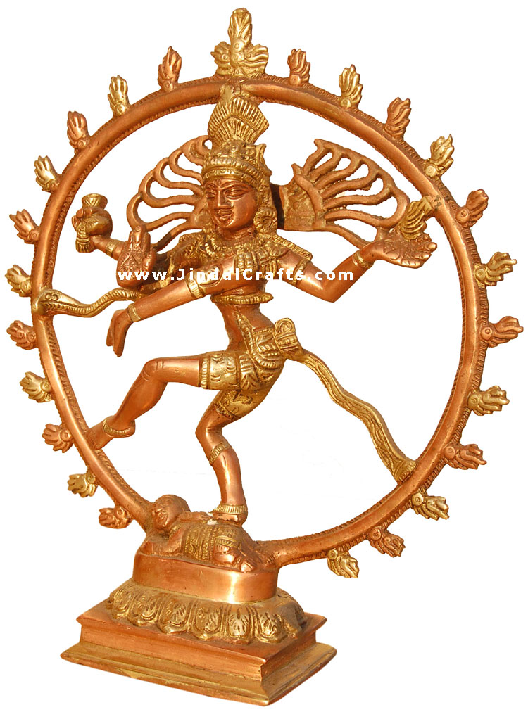 Natraja Dancing Shiva Hindu God Indian Artifact