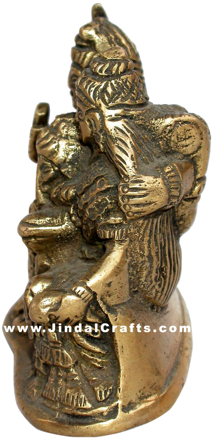 Shiva Parvati Ganesh Family of Indian Gods Goddess Art