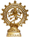 Natraja Dancing Shiva Indian Religious Sculptures Idols Hindu Home Decor Crafts