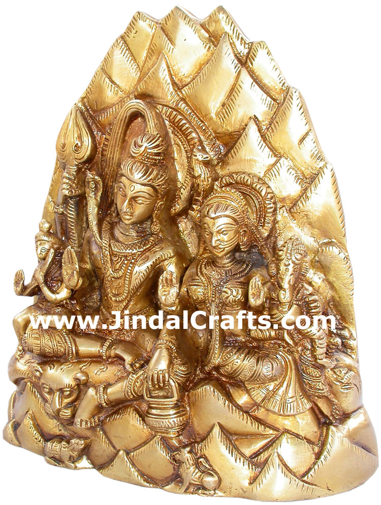 Shiva Family Shiv Parivar Hindu Religious Artifact Arts