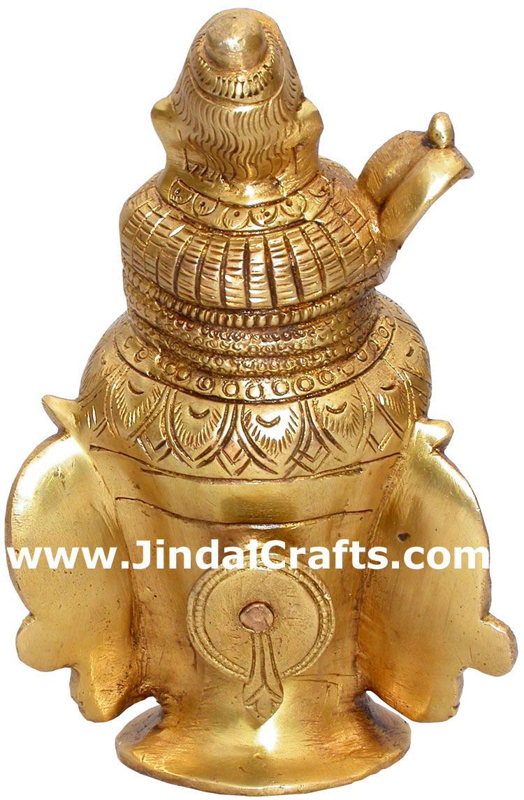 Shiva with Ganga in Head Religious God Idol India Art