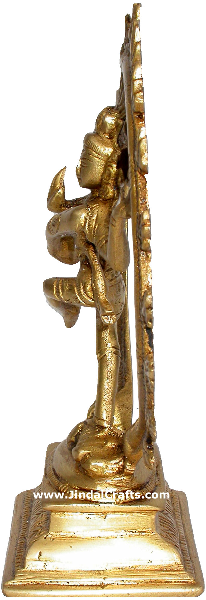 Natraja Lord Shiva Brass Sculpture Idols India Crafts