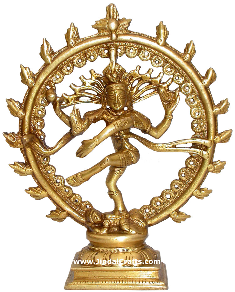 Natraja Lord Dancing Shiva Indian God Home Decoration