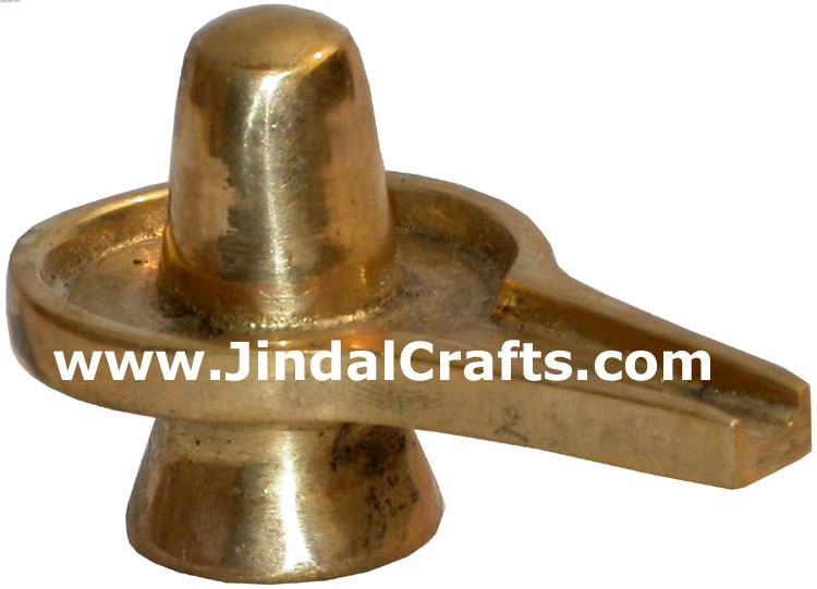 Shivling Indian God Brass Sculptures Idols Home Decor