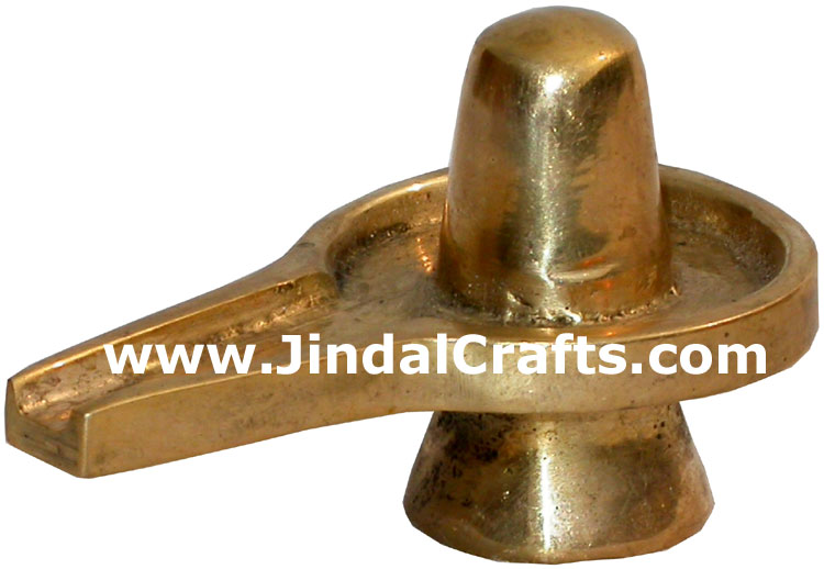 Shivling Indian God Brass Sculptures Idols Home Decor