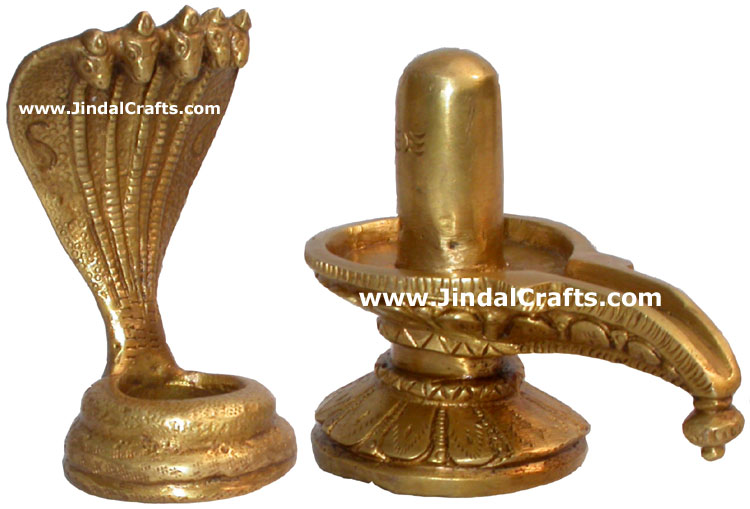 Shivling Home Decoration Figurines Brass Sculptures Art