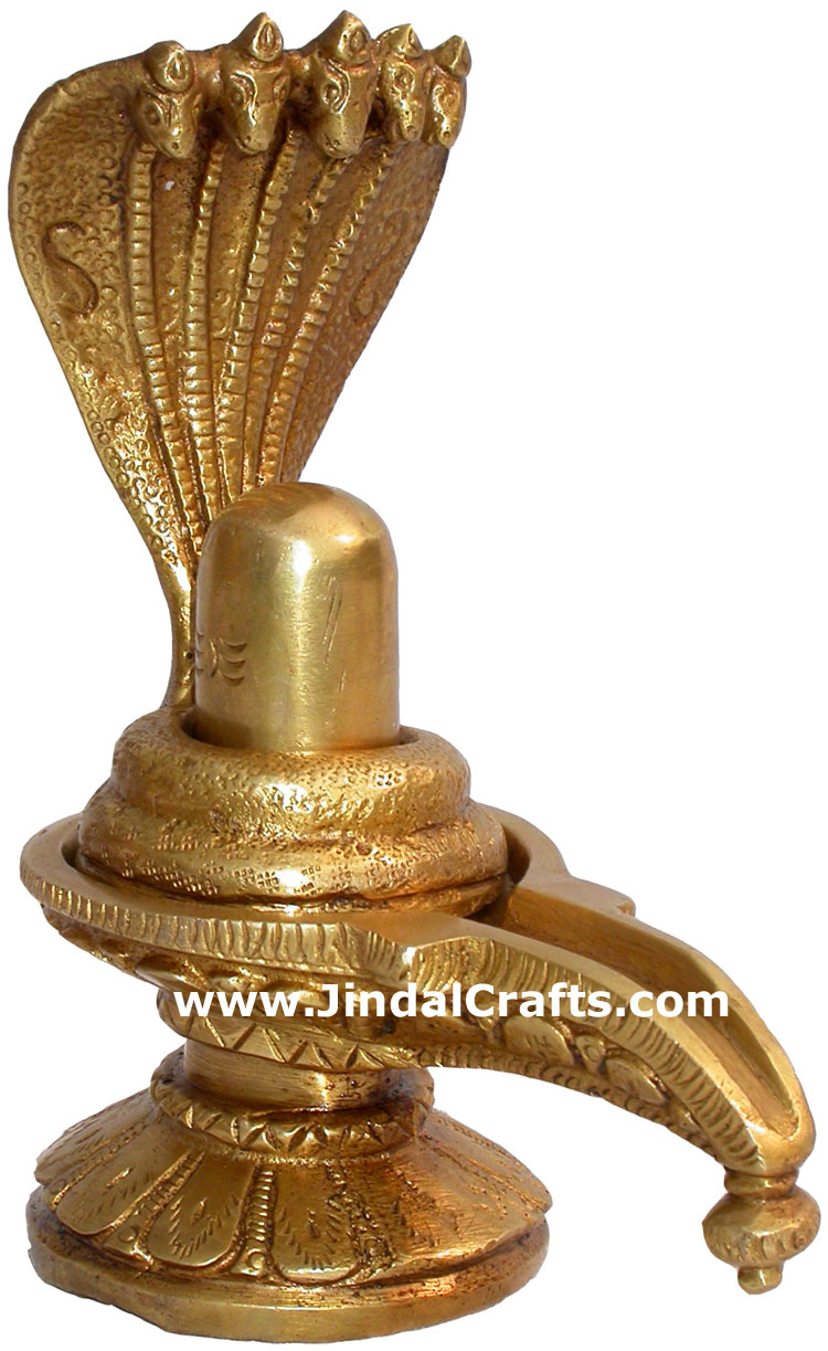Shivling Home Decoration Figurines Brass Sculptures Art